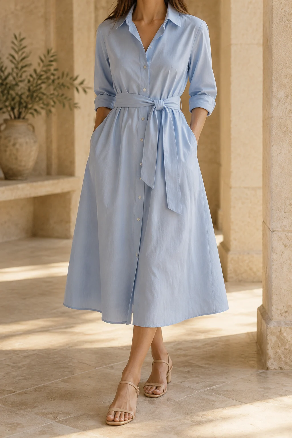Dresses collection styled in natural light