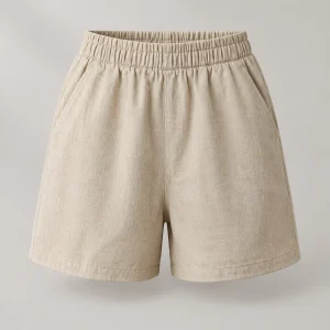 Linen Blend Shorts